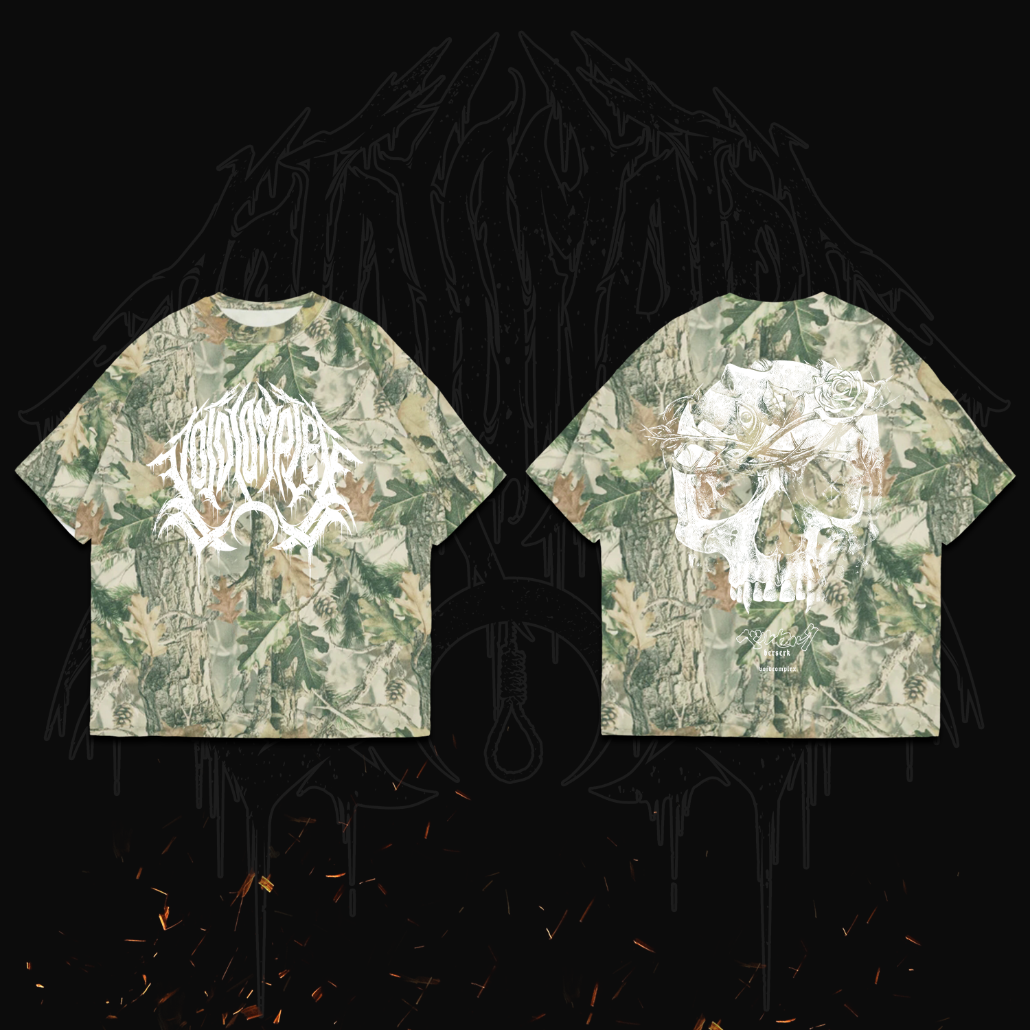 Skull Camo Tee