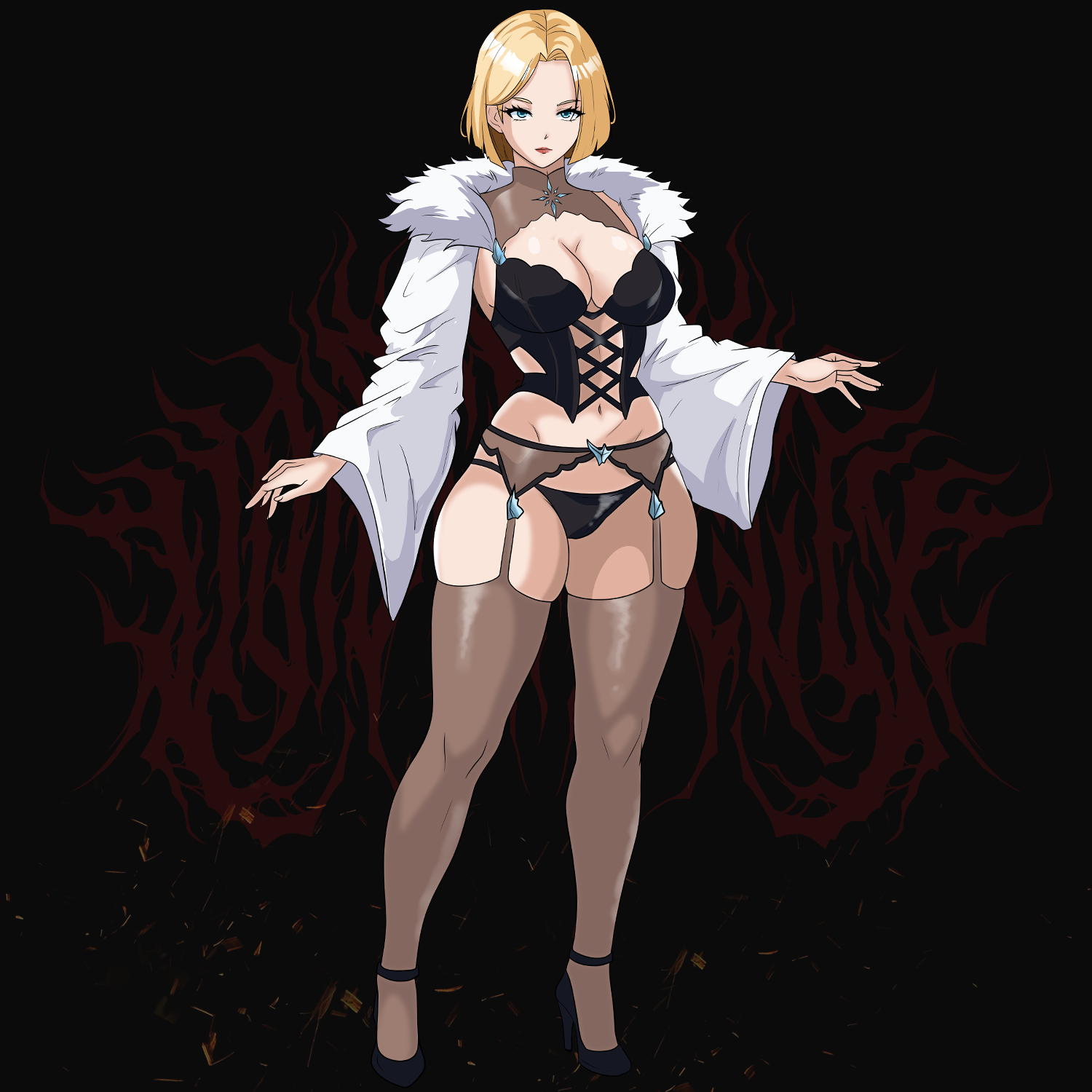 Frost Lingerie Sticker