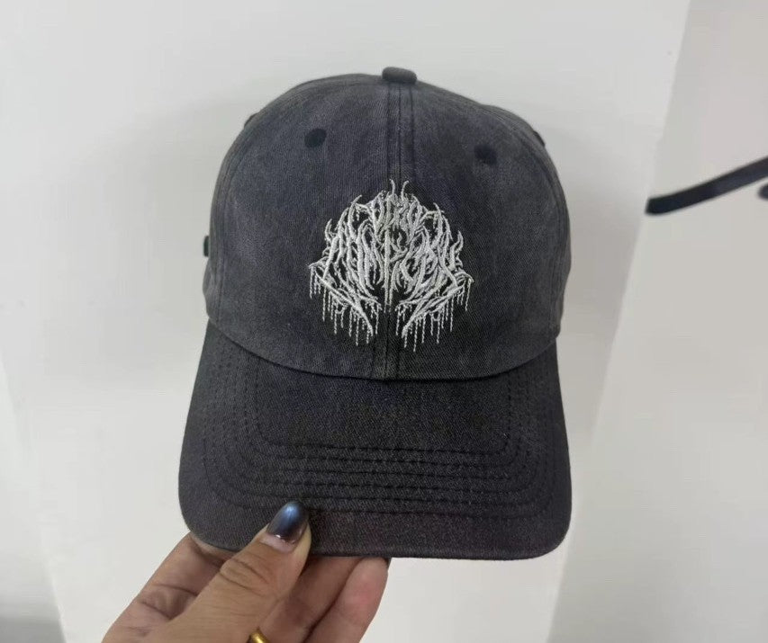 Faded Black Logo hat
